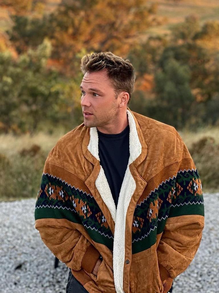 Lincoln Lewis at Sierra Escape Mudgee. Photo: Instagram