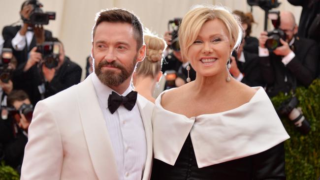 Hugh Jackman and Deborra-Lee Furness in New York in 2014. Picture: Getty Images