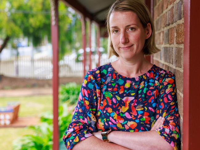 Daily Telegraph. 13, August, 2024.Dr Rebekah Hoffman, GP at Kirrawee Family Medical Practice, today.(Story - doctor shortages and rising costs) Picture: Justin Lloyd.