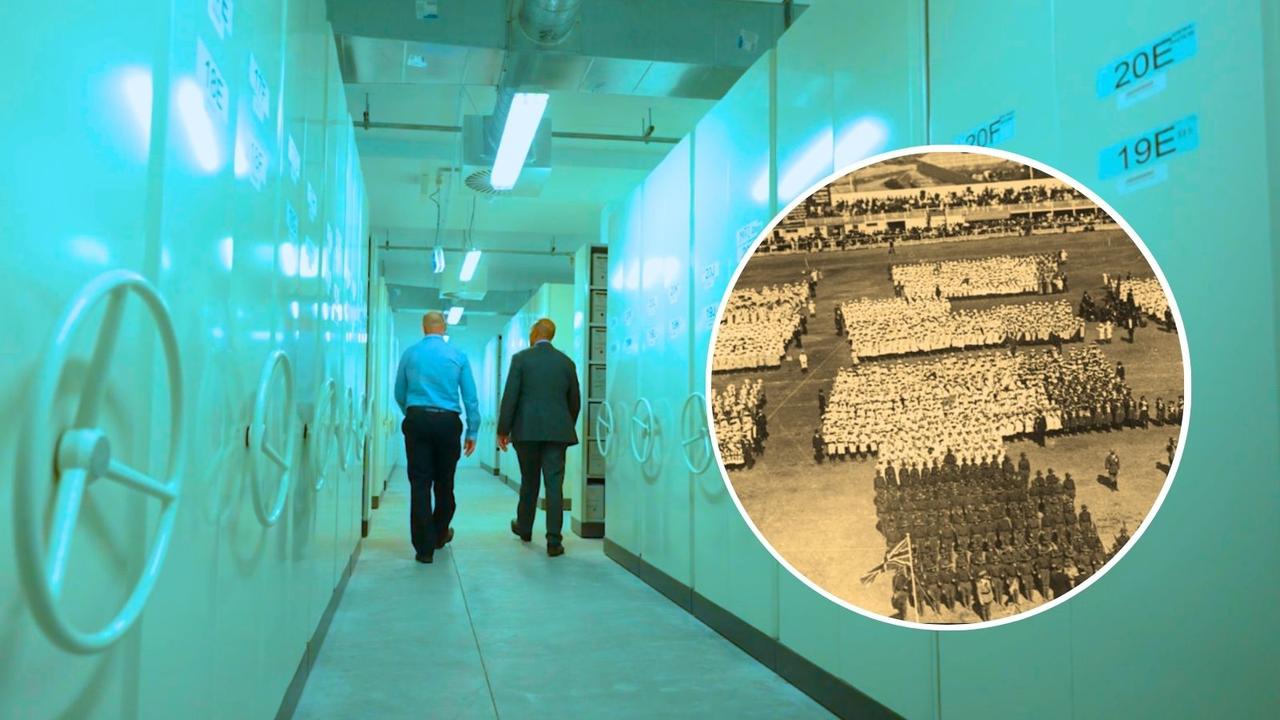 Rare look into secret Brisbane treasure trove of WWI history