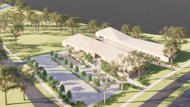 New designs for the planned Ormeau Community Hub on the northern Gold Coast.