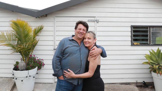 Joy Smithers and Gary Grant at their home in Botany, Sydney. Picture: John Feder