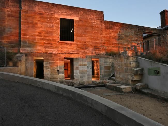 Solitary confinement cells were allotted to the school to use. Picture: Grant Turner