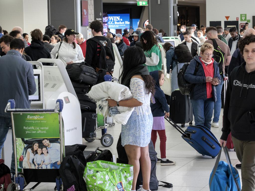 Qantas assured travellers they won’t be affected by the strike. Picture: NCA NewsWire / David Geraghty