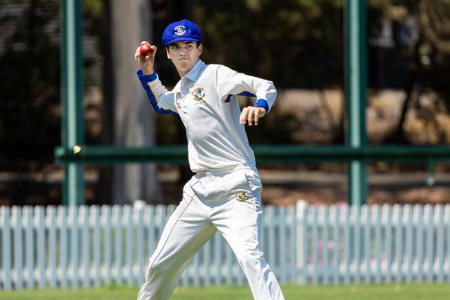 Ashgrove First XI captain Joey Laner. Picture courtesy of Denver Jensen.