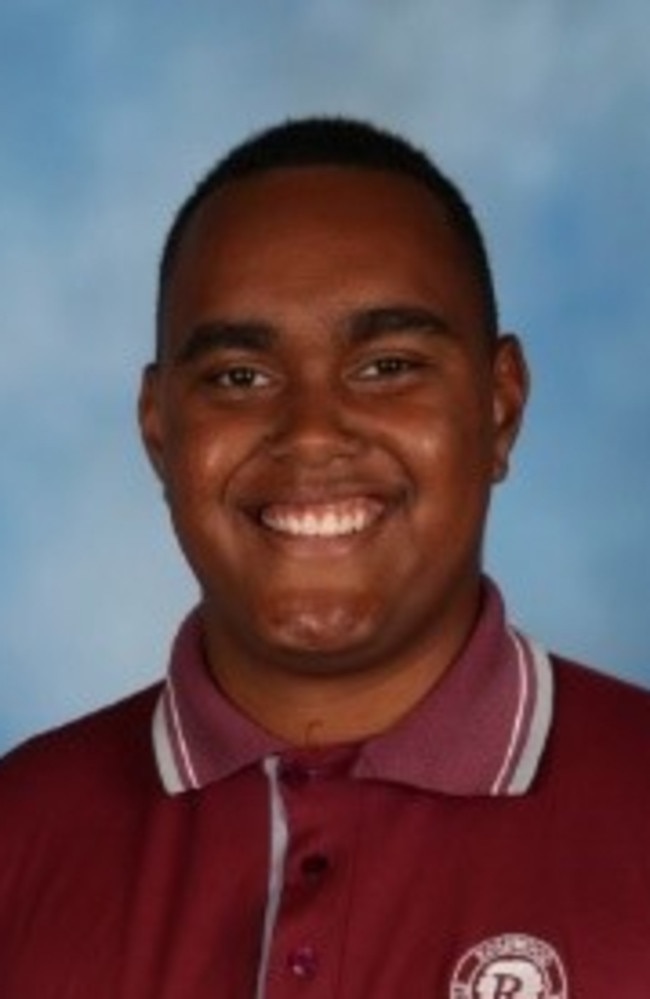 Chrisadams Tumudu Koroi, Rosewood State High School school captain.