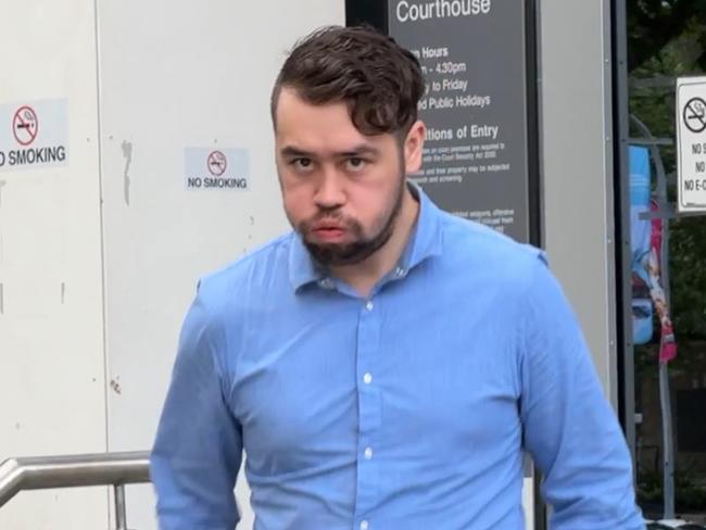 Daniel Stephen James Ngaire pleaded guilty at Bankstown Local Court on Thursday 03.10.2024 to one charge of common assault and remaining in the vicinity of a licensed premises after being excluded. Picture: Canterbury-Bankstown Express