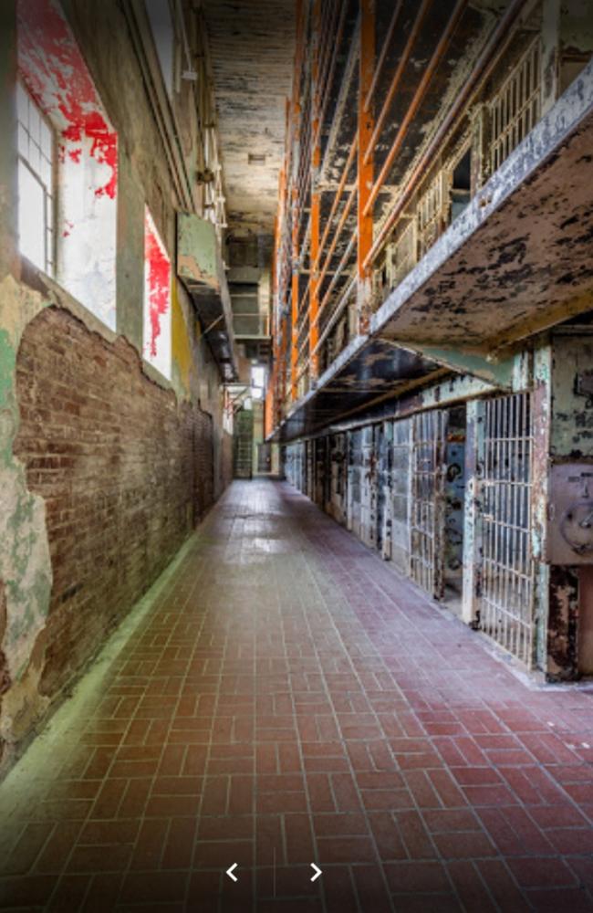 Inside the now defunct Missouri State Penitentiary where Bonnie Heady was gassed in 1953. Picture: Google.