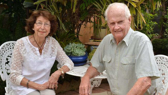 OAM Australia Day Award recipient Shirley Bishop with husband Bill. Photo Tanya Easterby / The Gympie Times