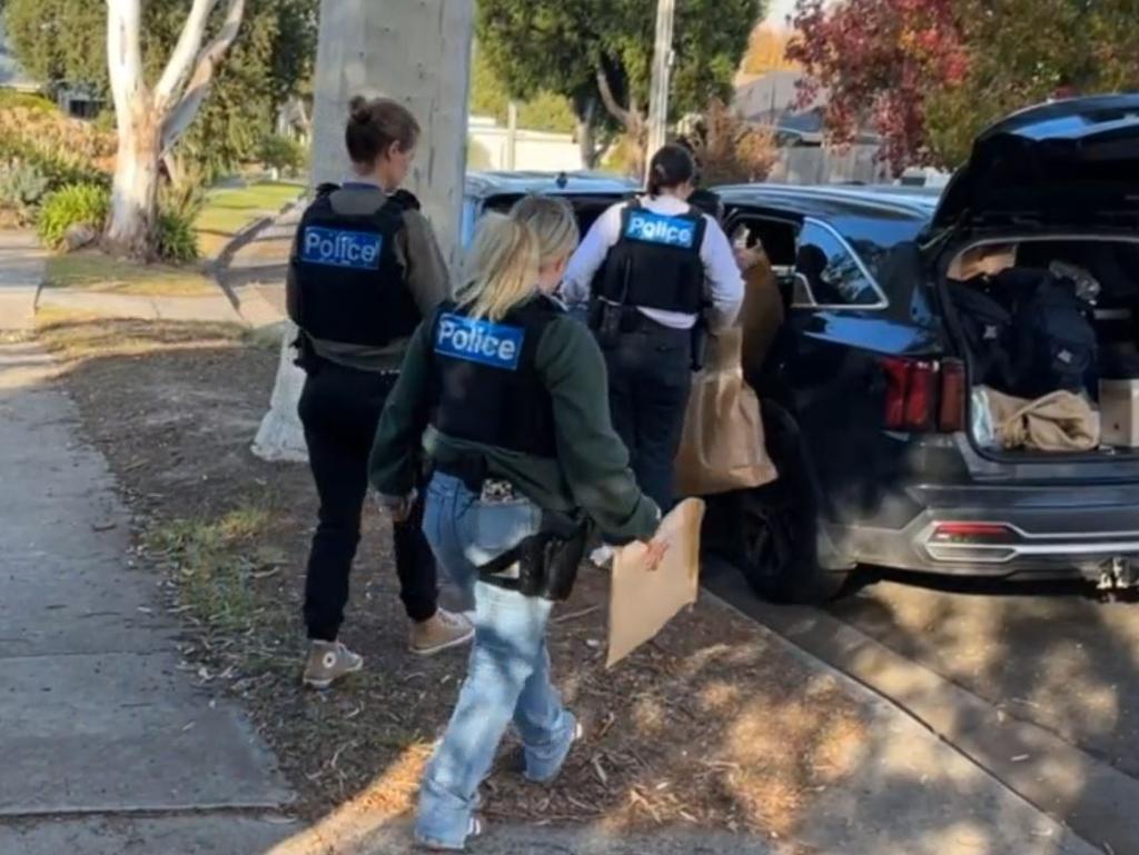 Police said the alleged syndicate had shown complete disregard for the law. Source: Victoria Police