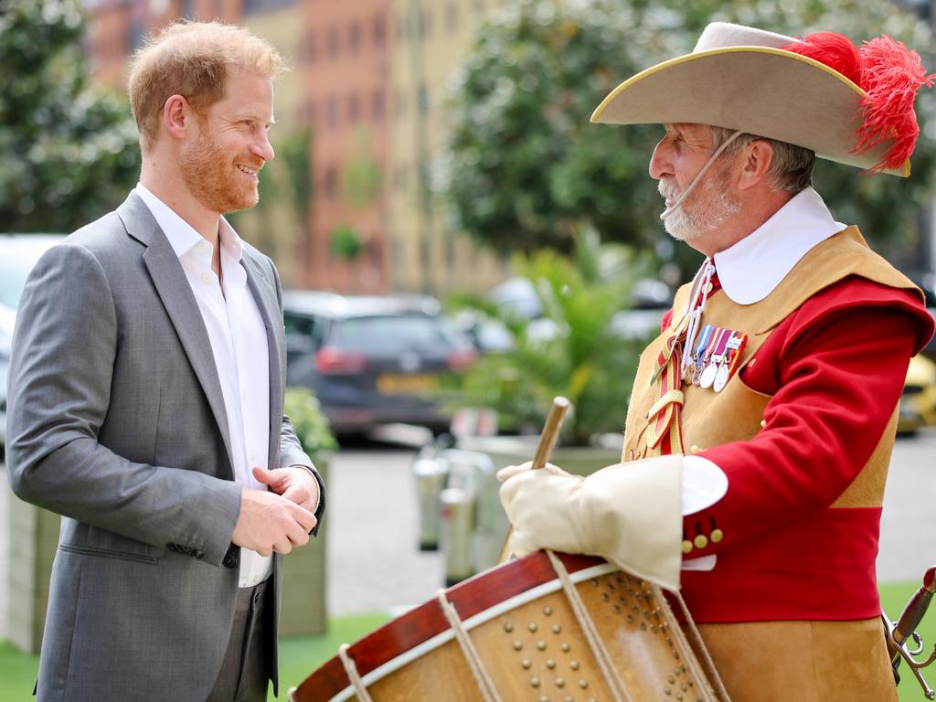 The Duke of Sussex is back on home soil for the Invictus Games celebrations. Picture: Getty Images