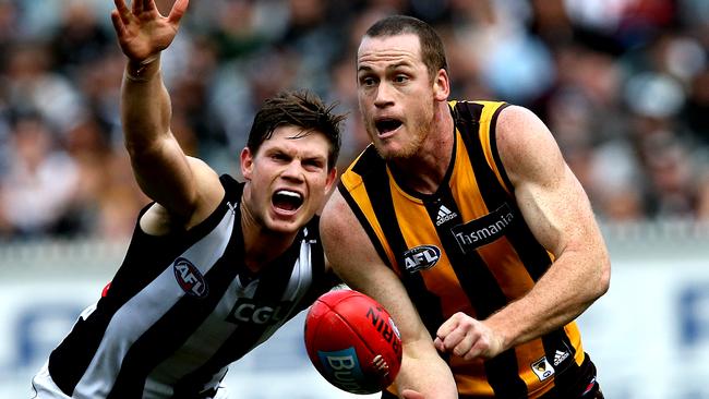 Jarryd Roughead is one of the Hawks’ great number twos. Picture: Wayne Ludbey