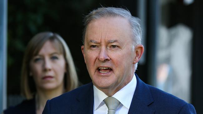 Leader of the Labor Party, Anthony Albanese. Picture: Gaye Gerard