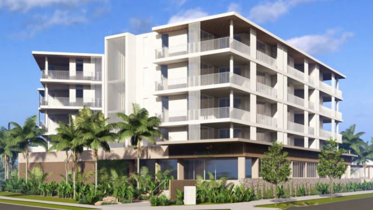 A proposed vertical retirement village has been proposed for a vacant Caloundra South site.