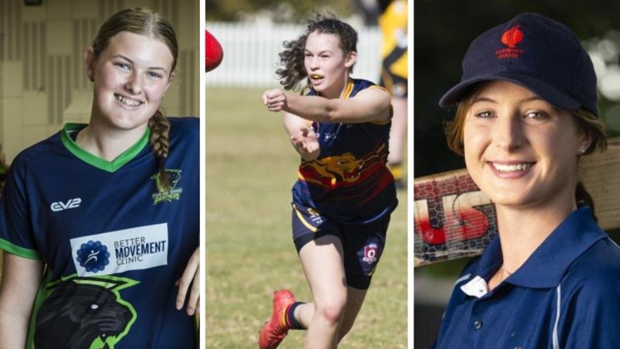 Amy Williams, Phoebe Baird and Jaimie-Lee Strang.