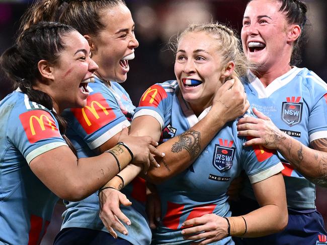 Abbi Church scored on debut with the Blues. Picture: Hannah Peters/Getty Images