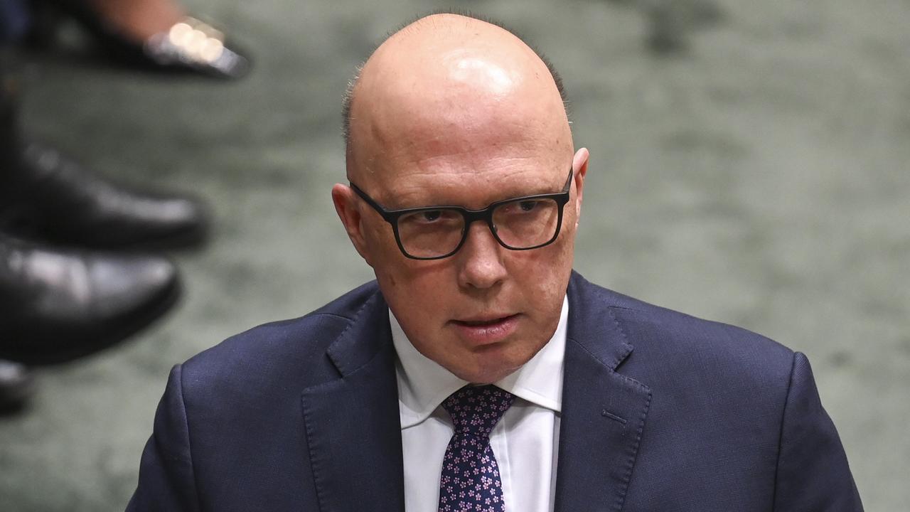 Opposition Leader Peter Dutton. Picture: NCA NewsWire/Martin Ollman