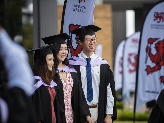 UTAS graduations. School of College of Health and Medicine Graduate Research. Picture: RICHARD JUPE