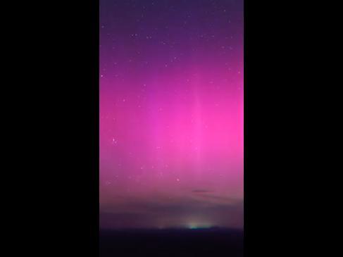 Stargazer captures amazing footage of the Aurora Australis over WA