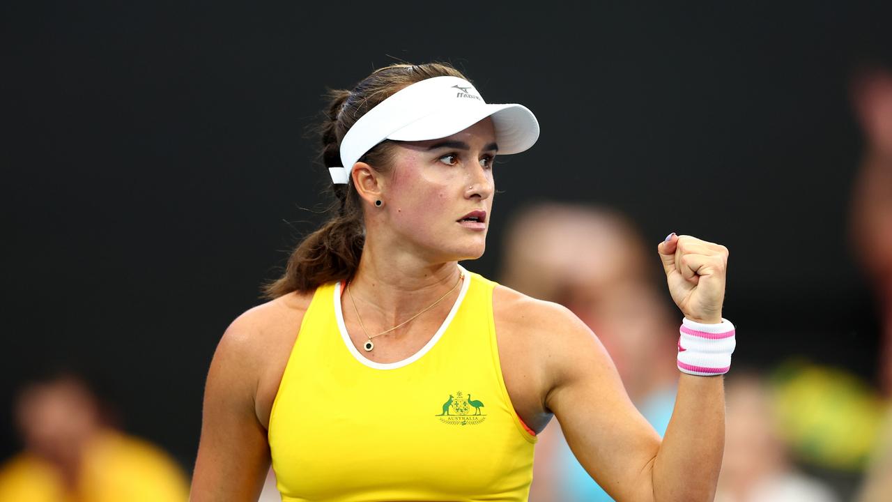 Arina Rodionova was knocked out in the second round of the Australian Open. (Photo by Chris Hyde/Getty Images)