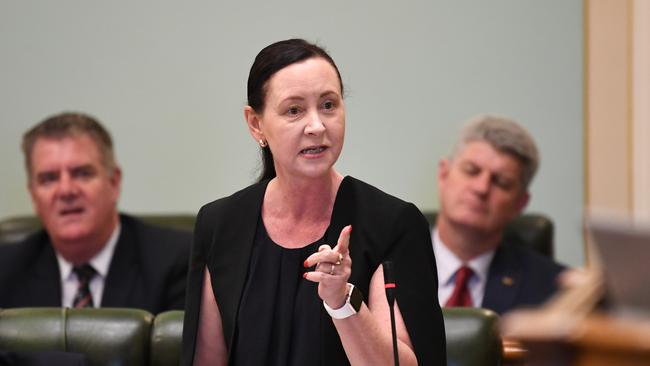 Health Minister Yvette D’Ath said there was no reneging on the new Bundaberg Hospital. Picture: NCA NewsWire / Dan Peled