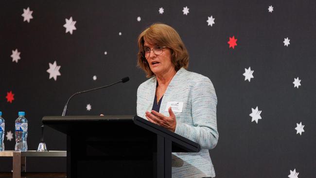 Michele Bullock and her board are worried about the imbalance between supply and demand, keeping underlying prices growth above the 2-3 per cent target band. Picture: NewsWire / Max Mason-Hubers