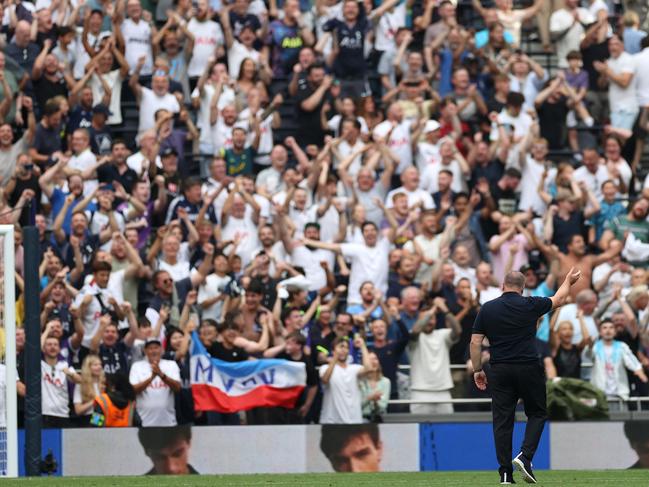 The fans have loved having Ange at the helm. Picture: Getty Images