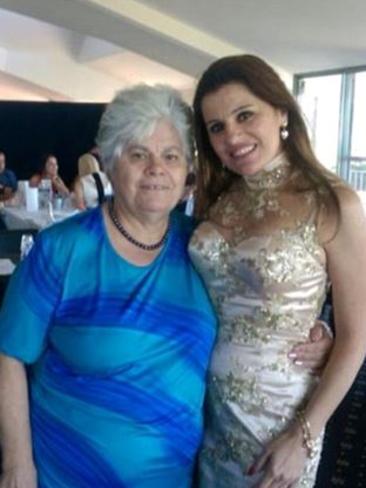 Maria Kotronakis and her mother Vicky, who has told Maria and fiance Steve that she wants them to marry after she has gone.