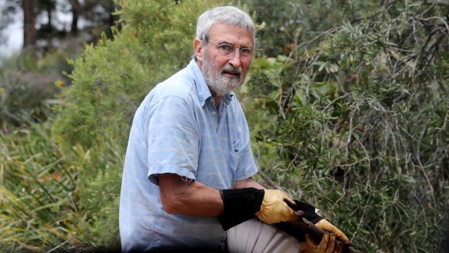 Don Burke refused to talk when the Telegraph approached him at his Kenthurt home last week.