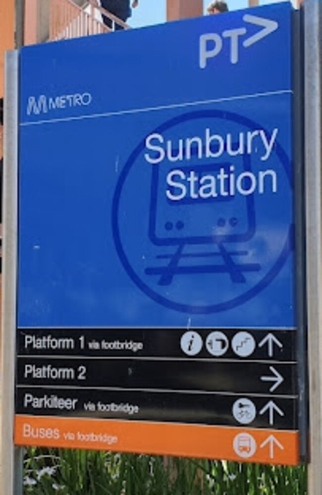 There are no elevators for commuters to get across platforms and car parks at Sunbury station. Photo: supplied.