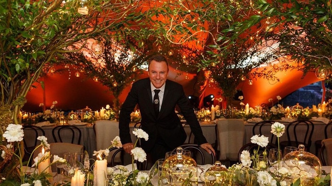 Colin Cowie (pictured) is famous for throwing lavish celebrity events and weddings.