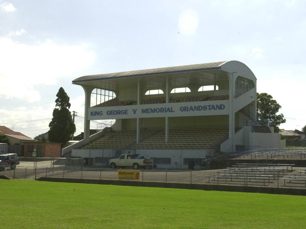 The famous King George v Grandstand at Henson Park. Picture: Supplied