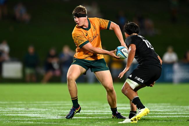 Nick Bloomfield of Australia in action during The Under-20 Rugby Championship last year. Photo by Albert Perez/Getty Images.
