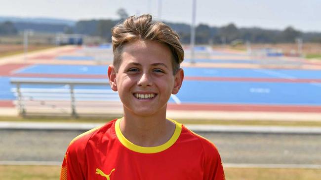 Zac Turner - Belgium under 14's. Picture: Brendan Bowers