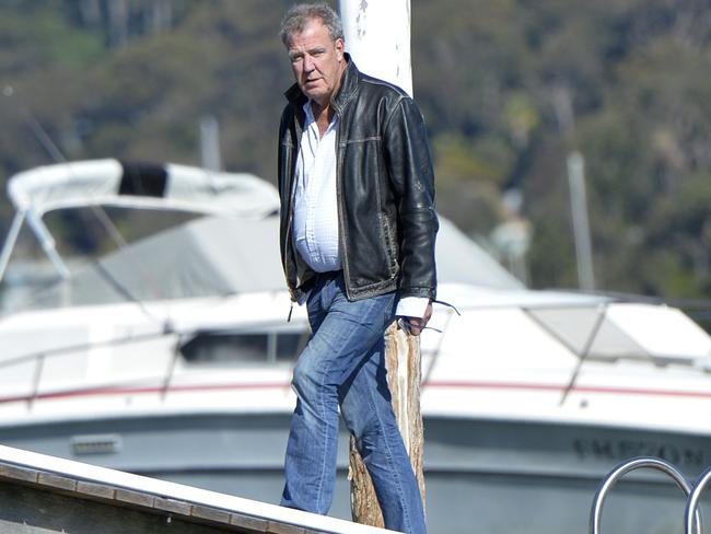 Former Top Gear show host Jeremy Clarkson enjoying Sydney. Picture: Supplied