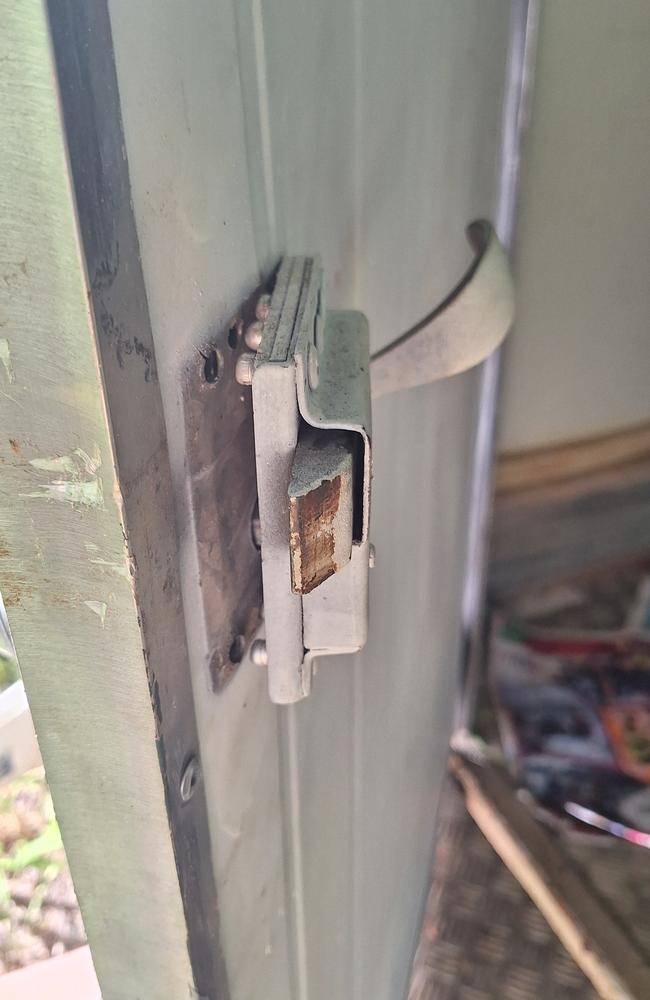 Damage left behind after Charters Towers Scout Den was broken into and vandalised over the school holidays.