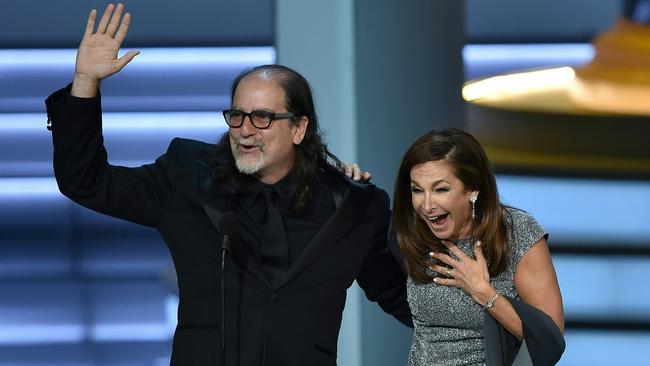 And the audience in the theatre went wild. Photo: Robyn Beck/AFP