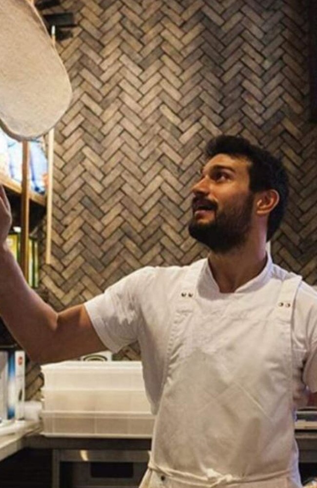 Head chef at The Pizza Garden, Franceso Buonomo. Picture: Supplied