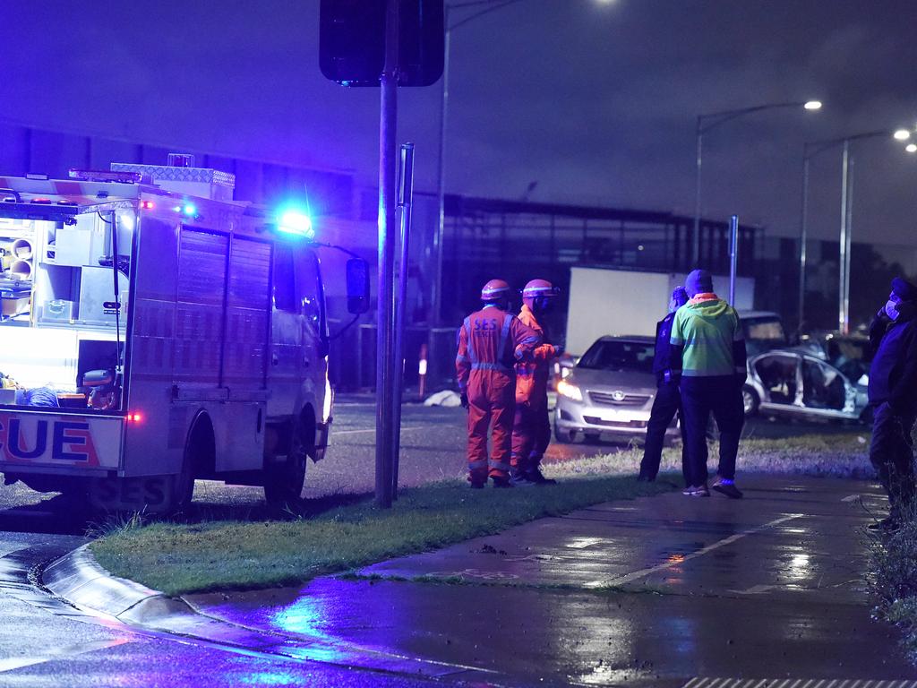 Emergency services responded but two people died at the scene and two died in hospital. Picture: Josie Hayden