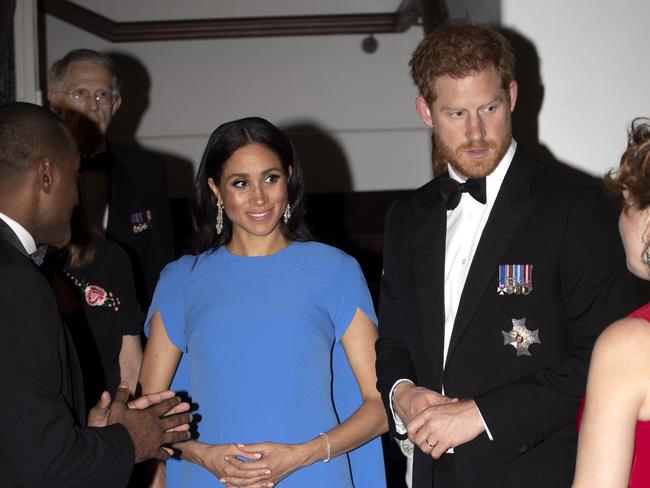 Prince Harry thanked the people of Fiji for their warm welcome.  Picture: AP