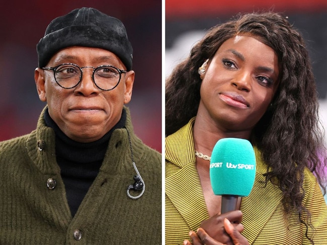 Ian Wright has refused to accept Eni Aluko's apology. Image: Getty