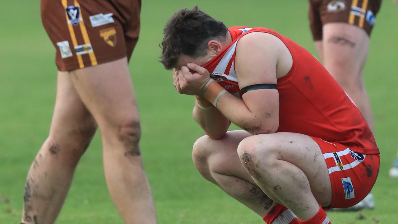 Football  GDFL - Corio v Inverleigh.
all that for a draw  85 points each corio 12 . 13 . 85 to Inverleigh 13.7 85
Inverleigh 22 Dalton Grundell and  Corio 5 Logan Dixon 
Picture: Mark Wilson