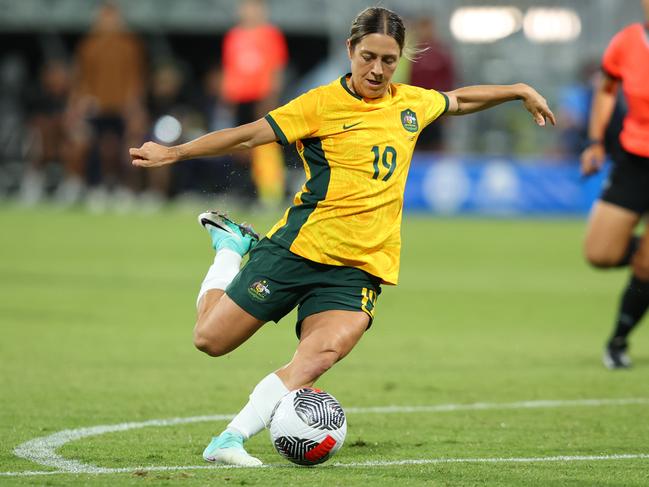 Katrina Gorry of the Matildas. Picture: James Worsfold/Getty Images