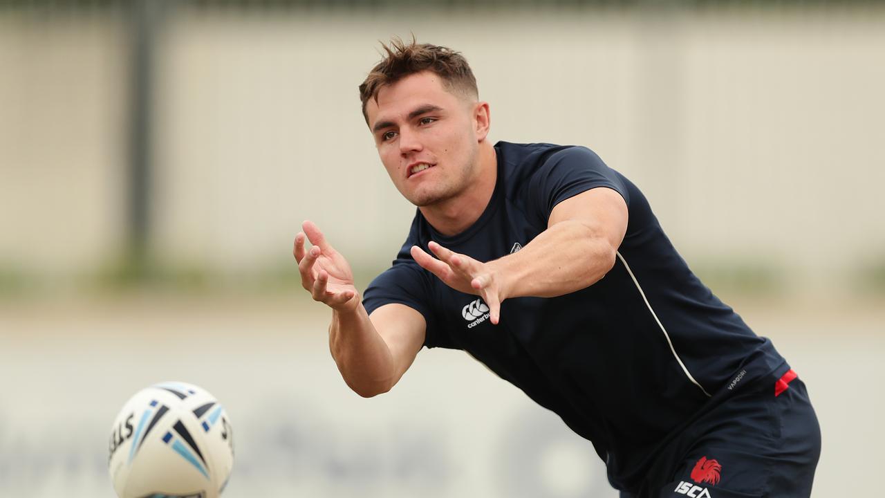 Kyle Flanagan will replace Cooper Cronk at the Roosters. Picture: Getty Images.