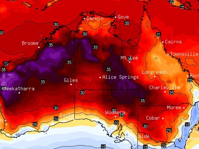 Temperatures are set to soar in Western Australia ahead of Christmas. Picture: Supplied.