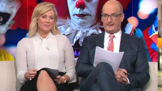 Picture: Sunrise hosts Samantha Armytage and David Koch