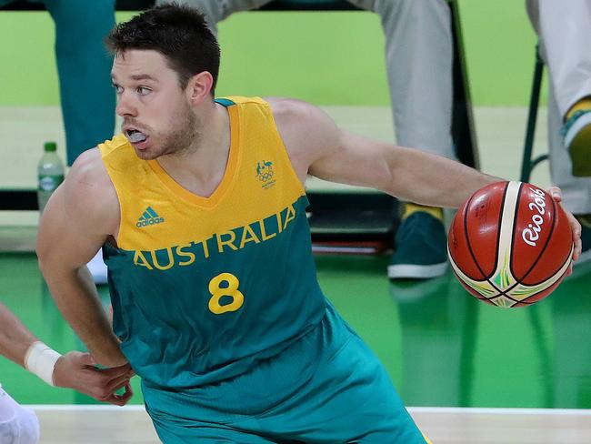 Matthew Dellavedova has been outstanding at Rio 2016. Picture: Adam Head