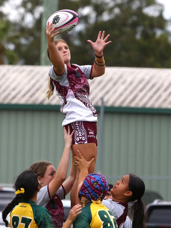 Pacific Youth Rugby Festival - U/14 Girls QLD Barbarians Vs Australian Superstars Brendale Friday 27th October 2023 David Clark