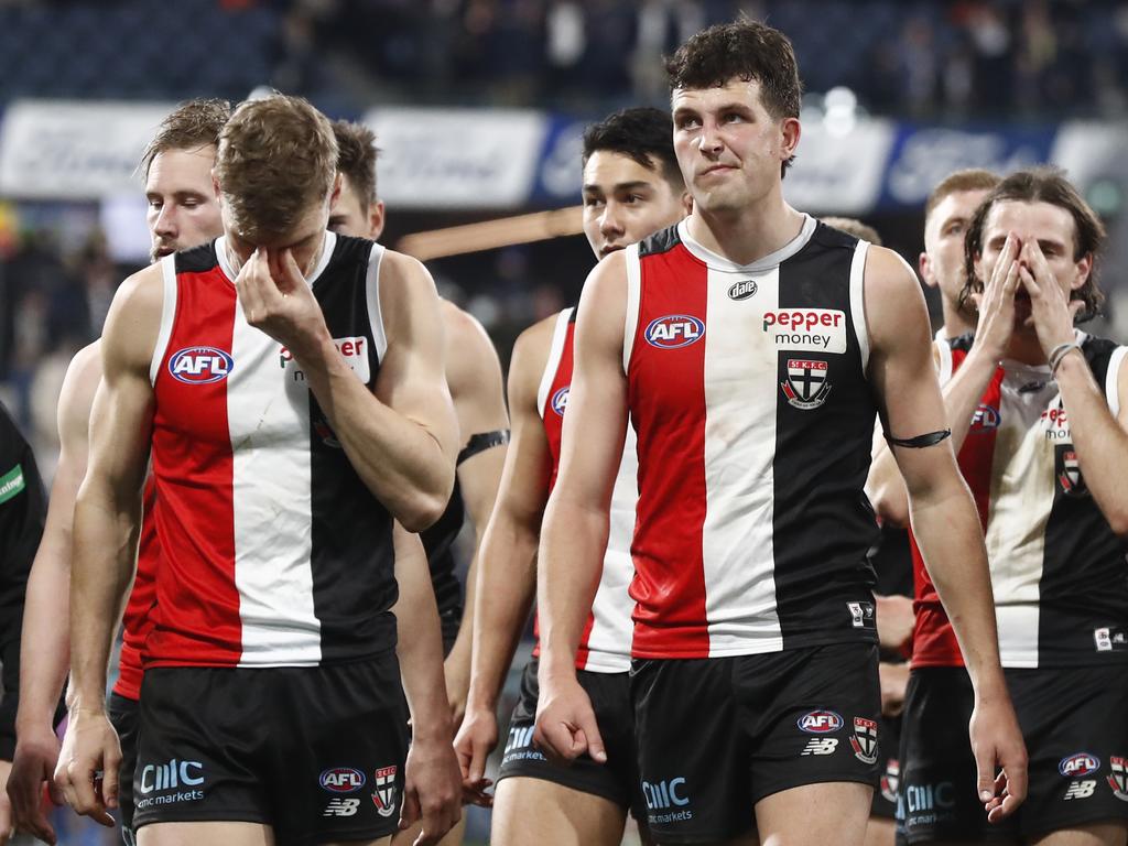 The Saints didn’t give themselves a chance. Picture: Getty Images