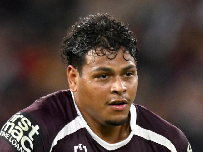 NRL 2025 RD06 Brisbane Broncos v Sydney Roosters - Selwyn Cobbo. Picture: NRL Photos